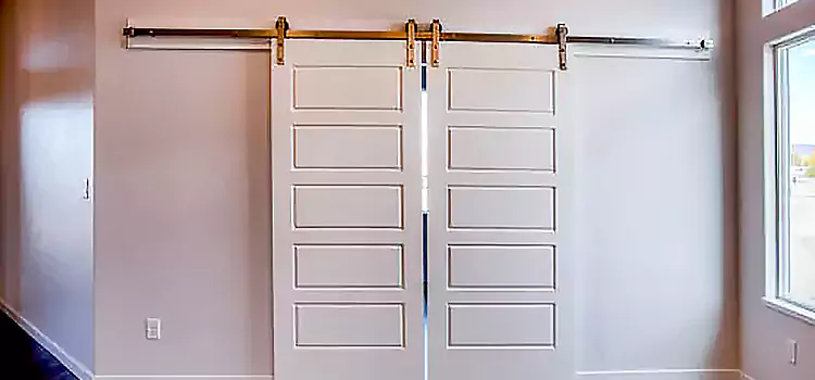 Glass Barn Door with Installation Hardware Kit Paso Robles